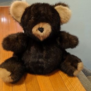 Vintage Mink Teddy Bear